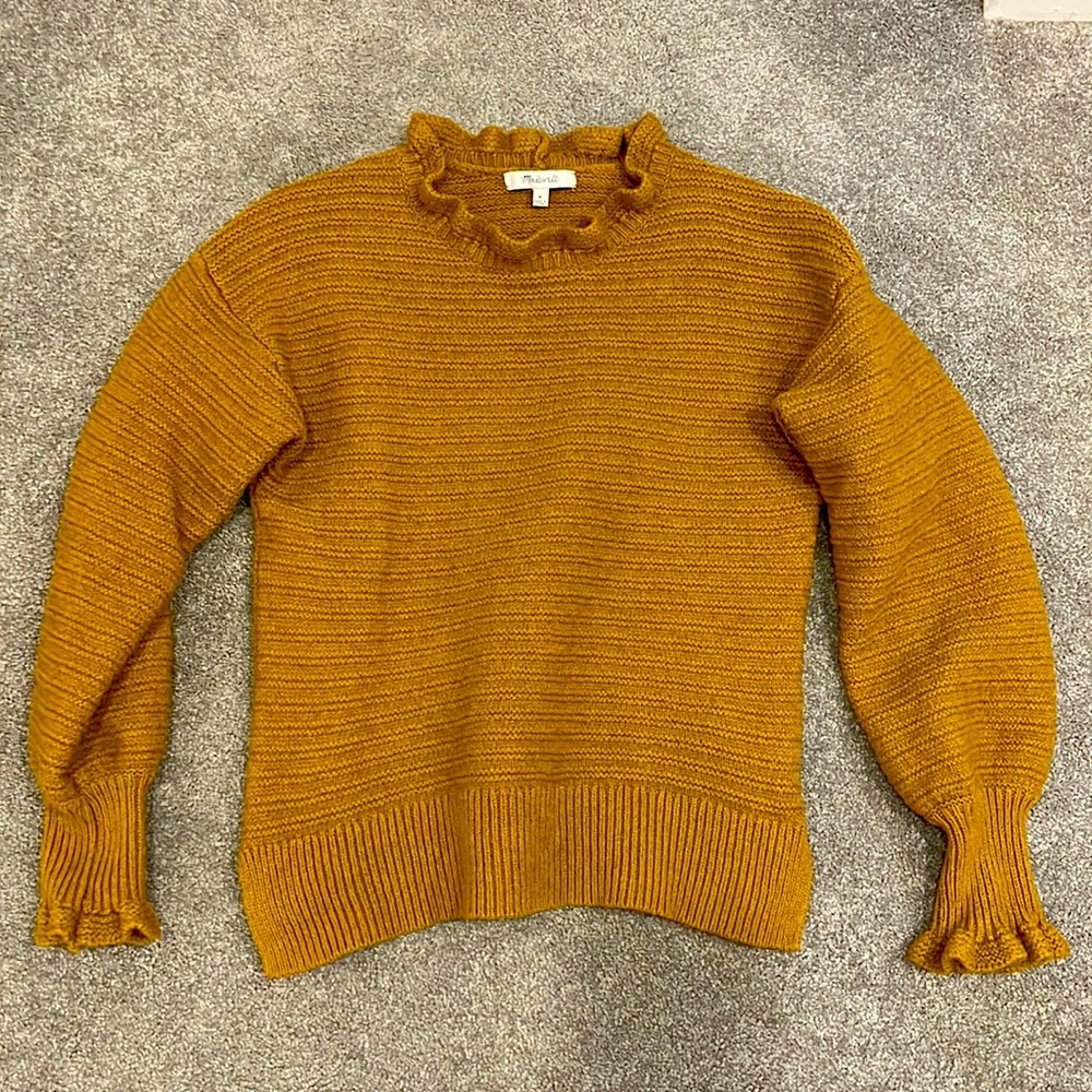 Mustard/Brown Sweater